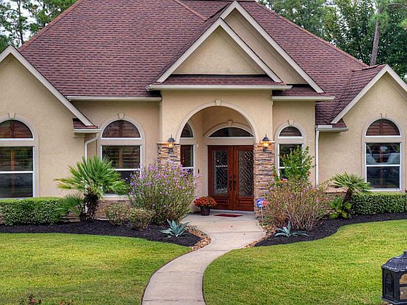 Stone and stucco home in the Preserve Community.