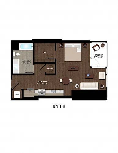 Floor plan ST-H