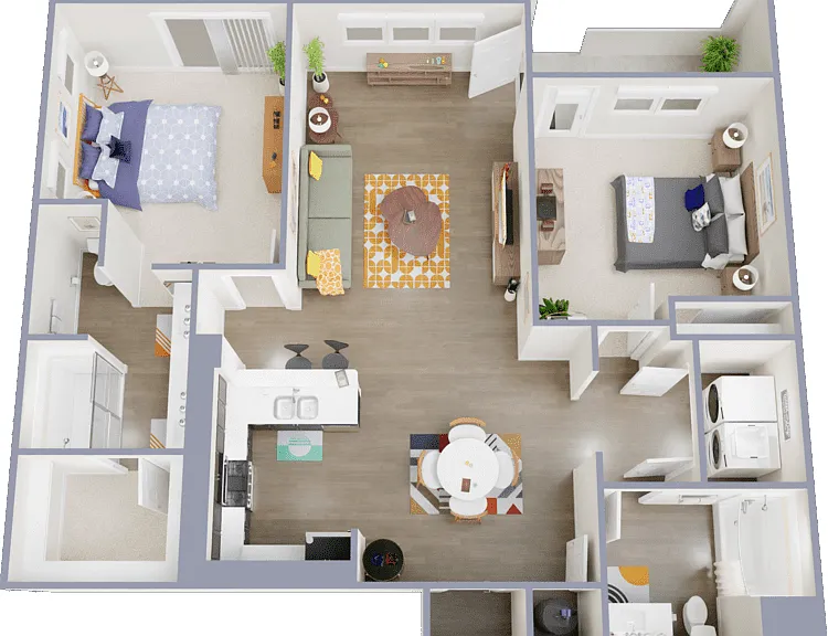 Huntington Floorplan Diagram