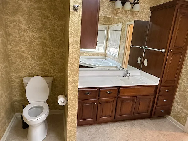 Master bathroom