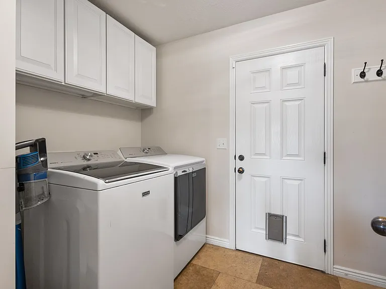 Laundry & garage door