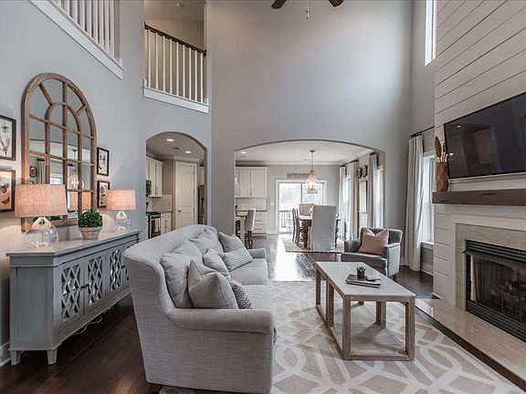 Magnificent two story great room.