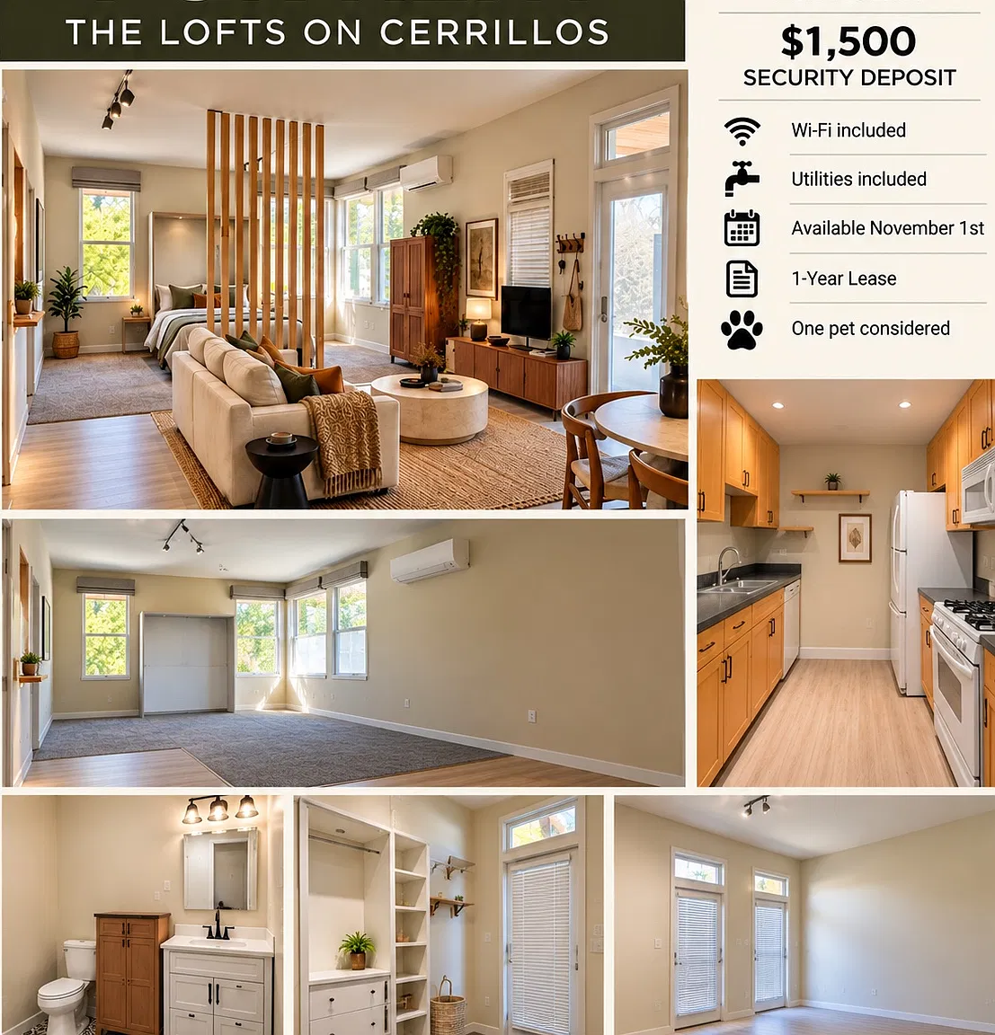 1 bed, 624 sqft, $1,900 — Photo 1