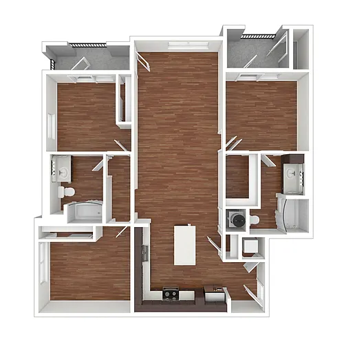 Floor plan Cambridge