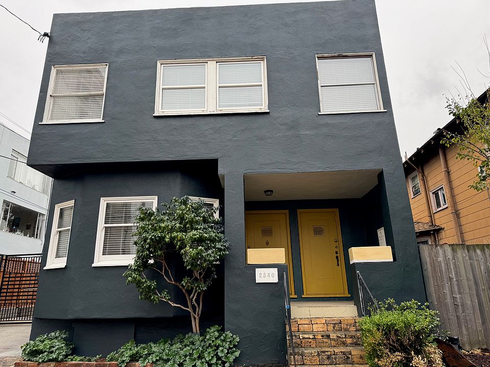 Entrance is the left door