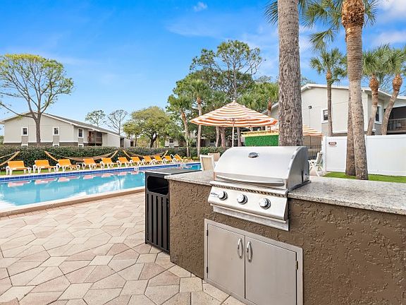 Grill in Pool Area