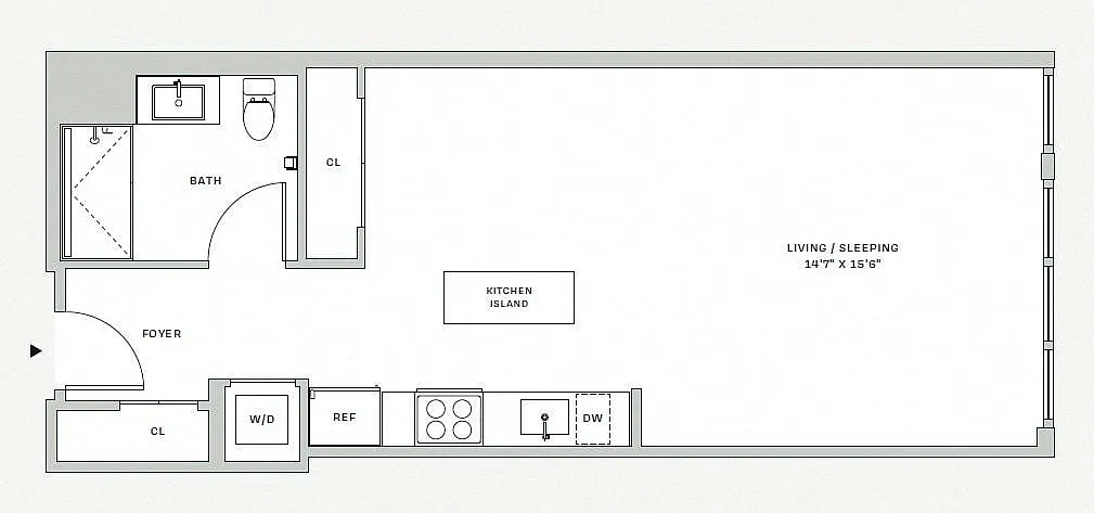 Floor plan S1N