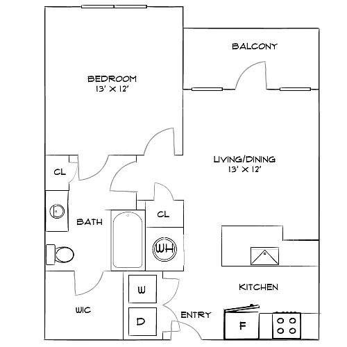 Floor plan Design 1A