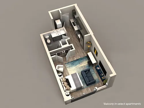 Floor plan E1b