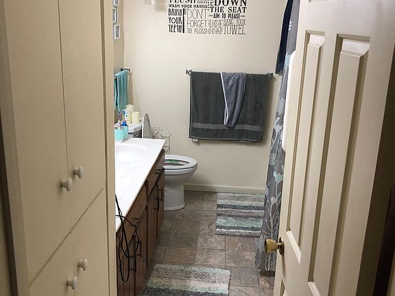 Large bathroom with lovely builtin storage 