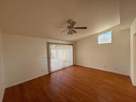Master Bedroom with a view of patio