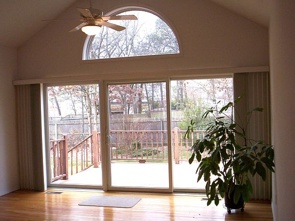 View into yard