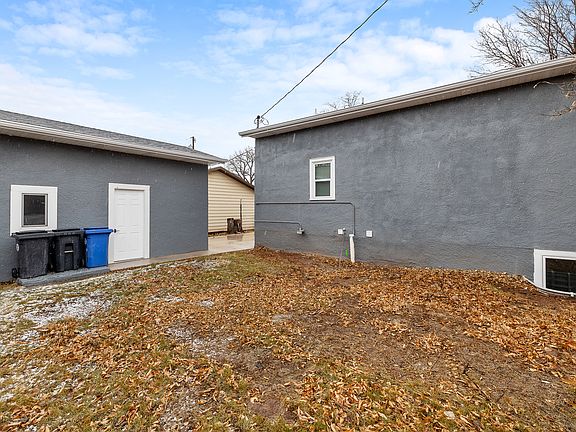 Backyard from the interior corner