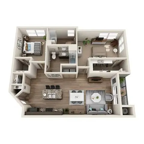 Floor plan Maroon Lake