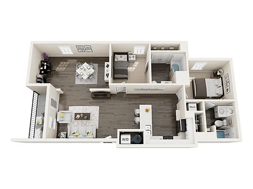 Floor plan Carter *Newly Renovated