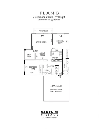 Floor plan Plan B