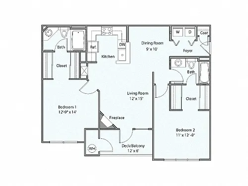 Floor plan Grant