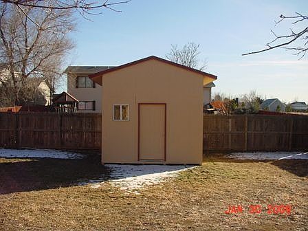 Back Yard and Shed