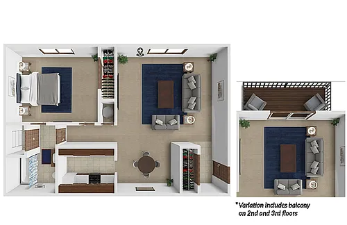 Floor plan The Hummingbird