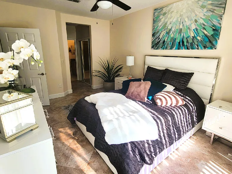Master Bedroom suite with balcony to Turkey Lake Rd - Leased UNFURNISHED