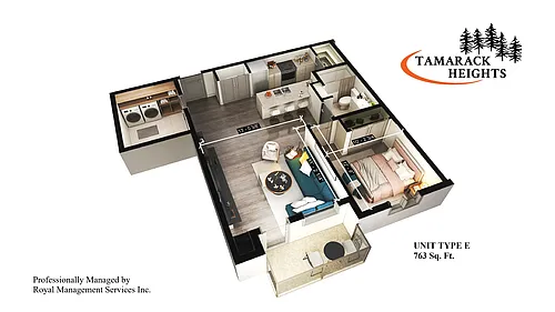 Floor plan A - 512