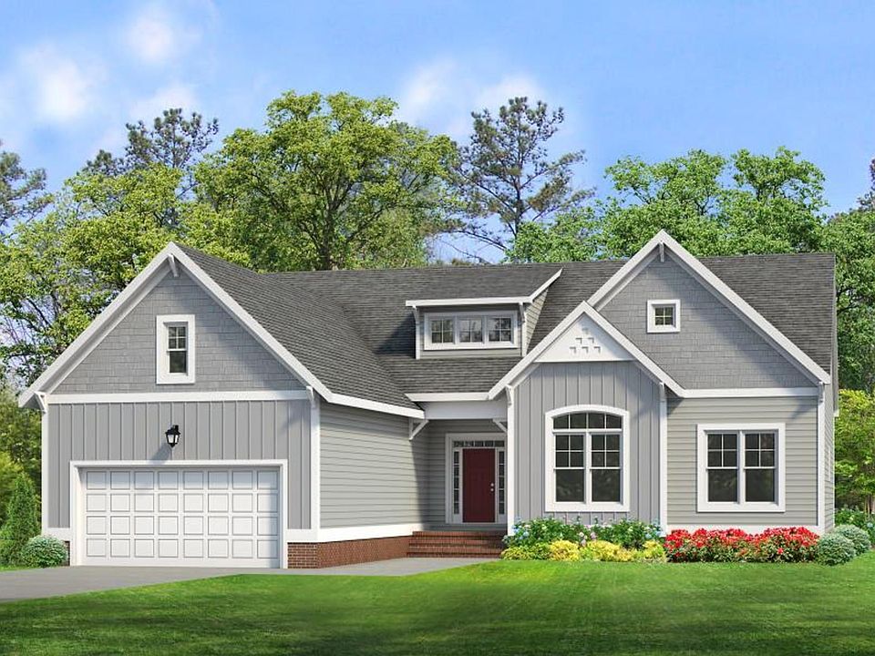 Treyburn III A - Arts Crafts ART Front load garage