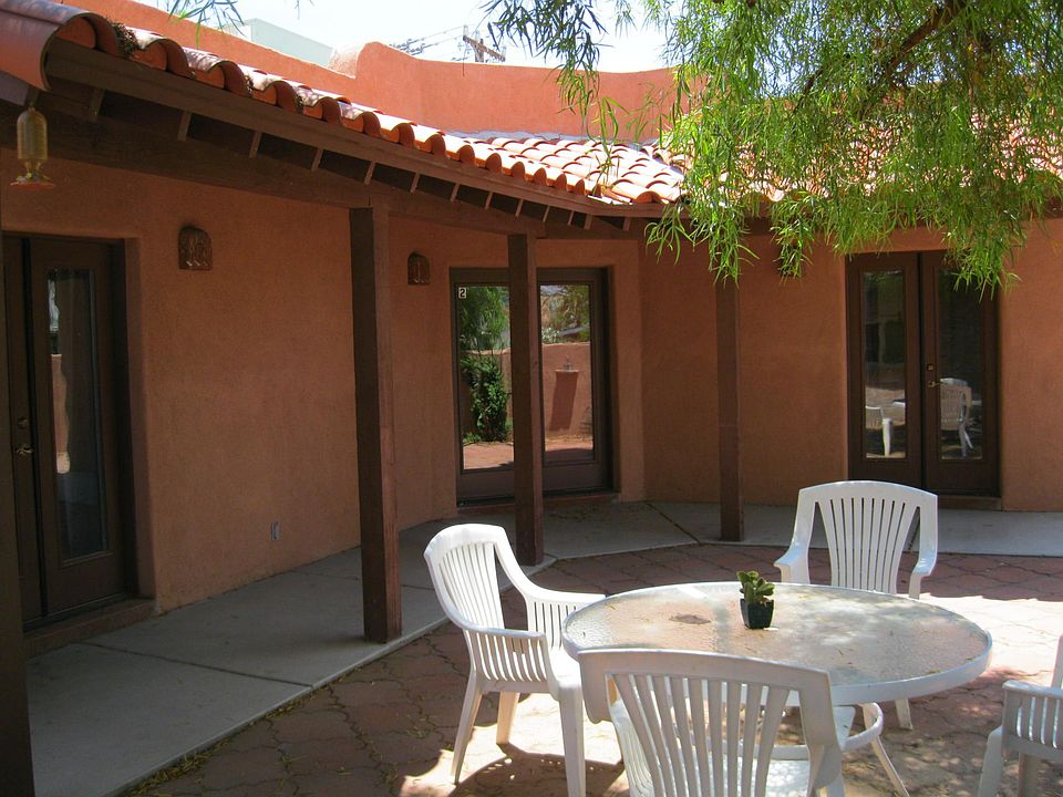 Main entry from patio