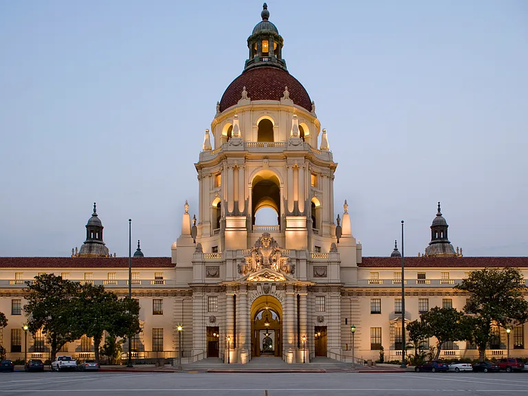 Local destination, Pasadena's historic City Hall