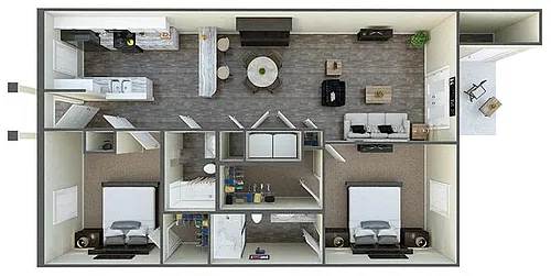 Floor plan The Cottage