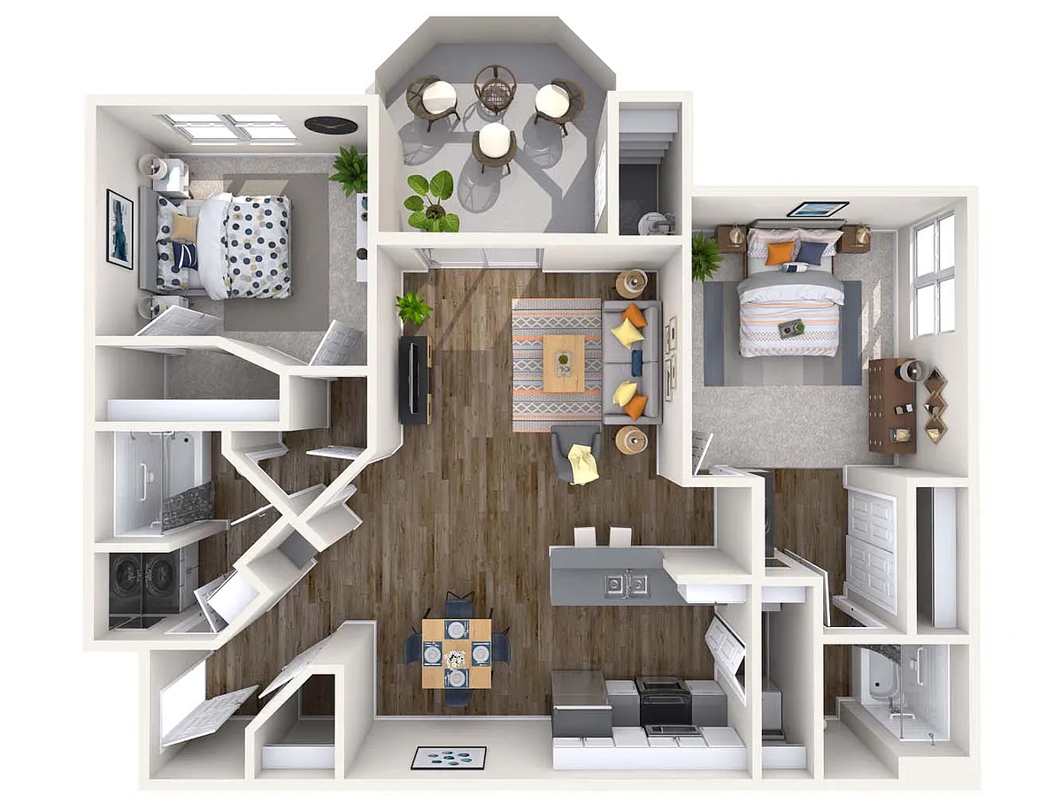 Floor plan B1