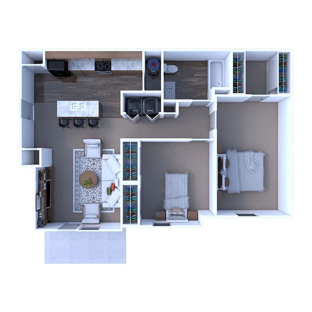 Floor plan Walnut