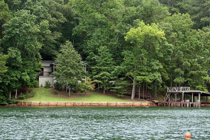 home from the lake
