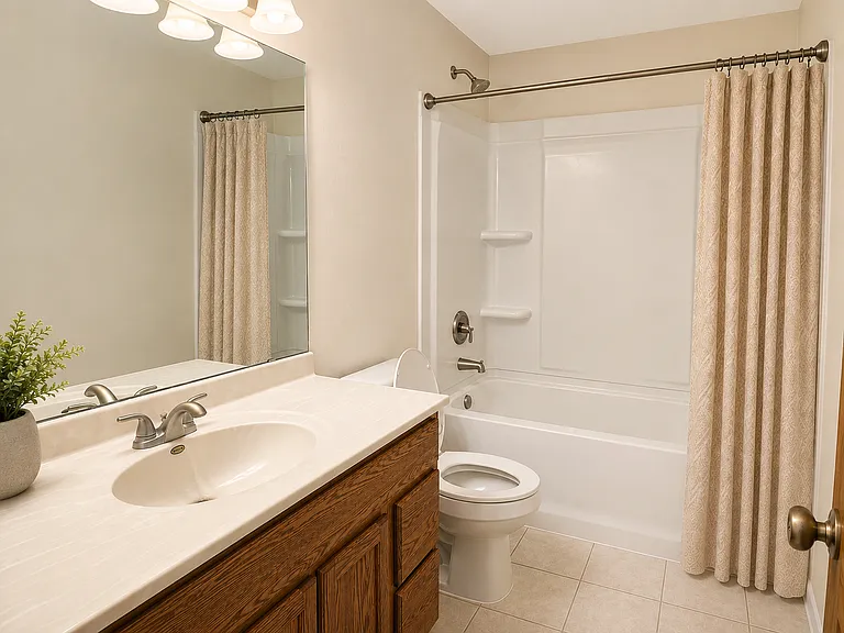 Upstairs full bathroom