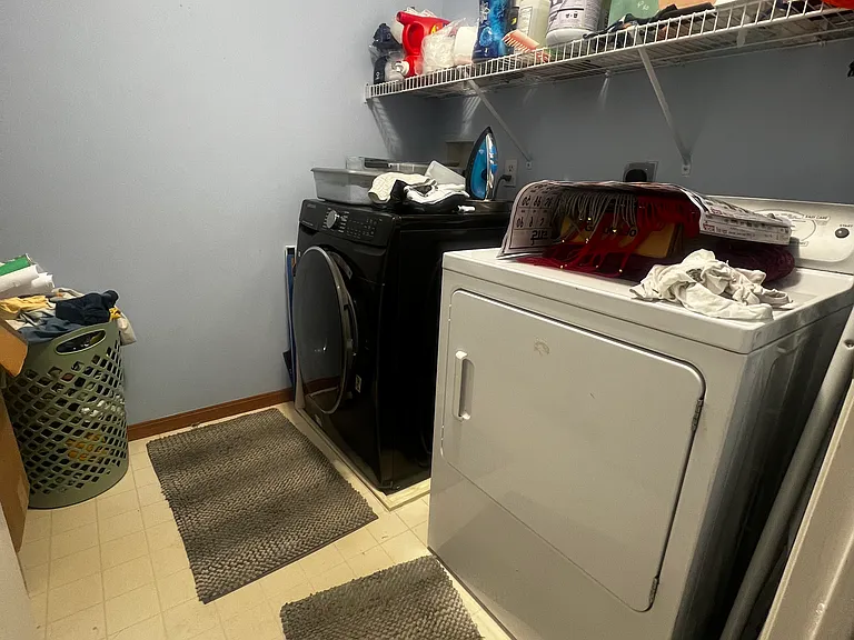 Laundry. Newer washer