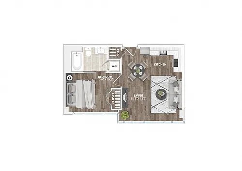 Floor plan A1A