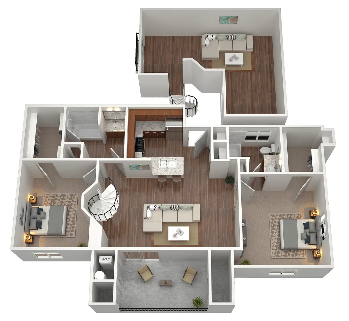 Floor plan Clifton Loft
