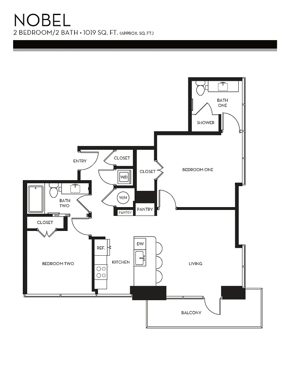 Floor plan Nobel