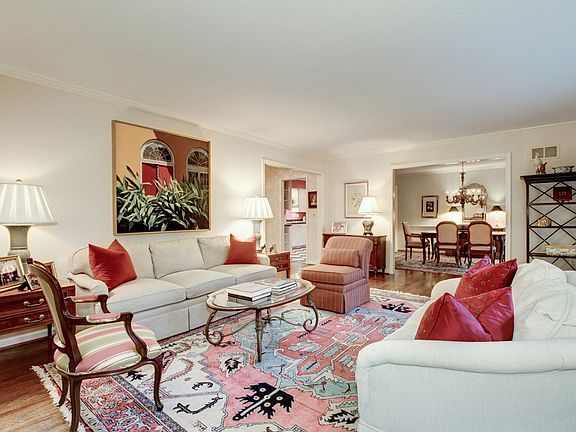 Living Room opens to Dining Room