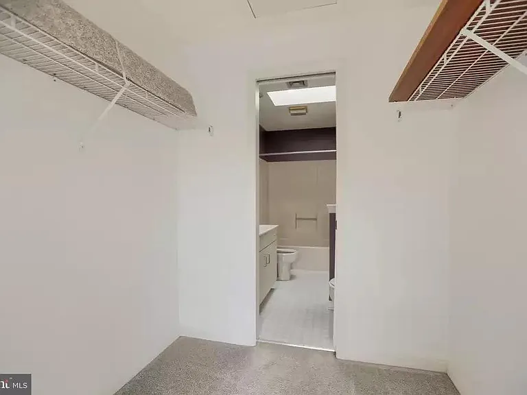 Second bedroom walk-in closet