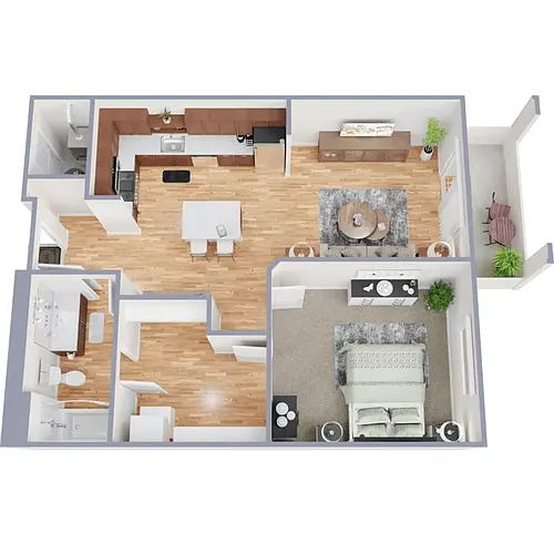Floor plan 1-1II
