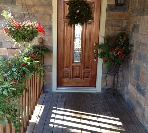 Mahogany Door Welcomes