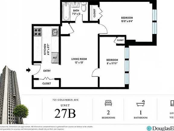 2nd image of 721 Columbus Ave #27B