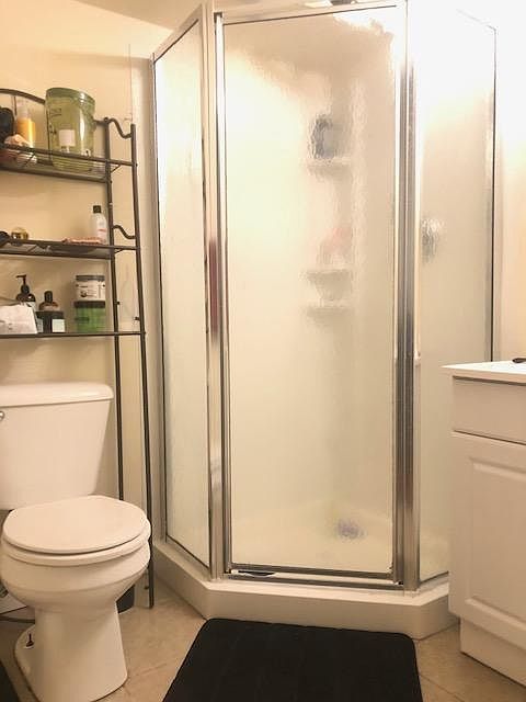 stand-up shower