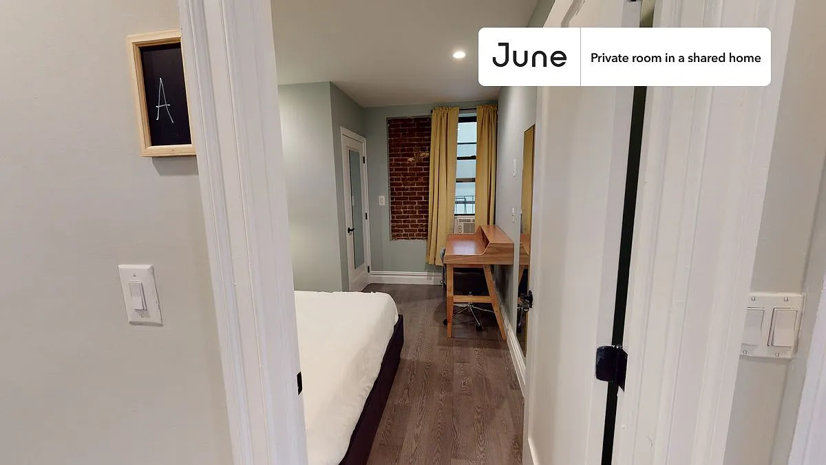 Queen bedroom in 2 bed/1 bath home in East Village #558 A — Photo 4