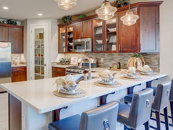 Kitchen with spacious island