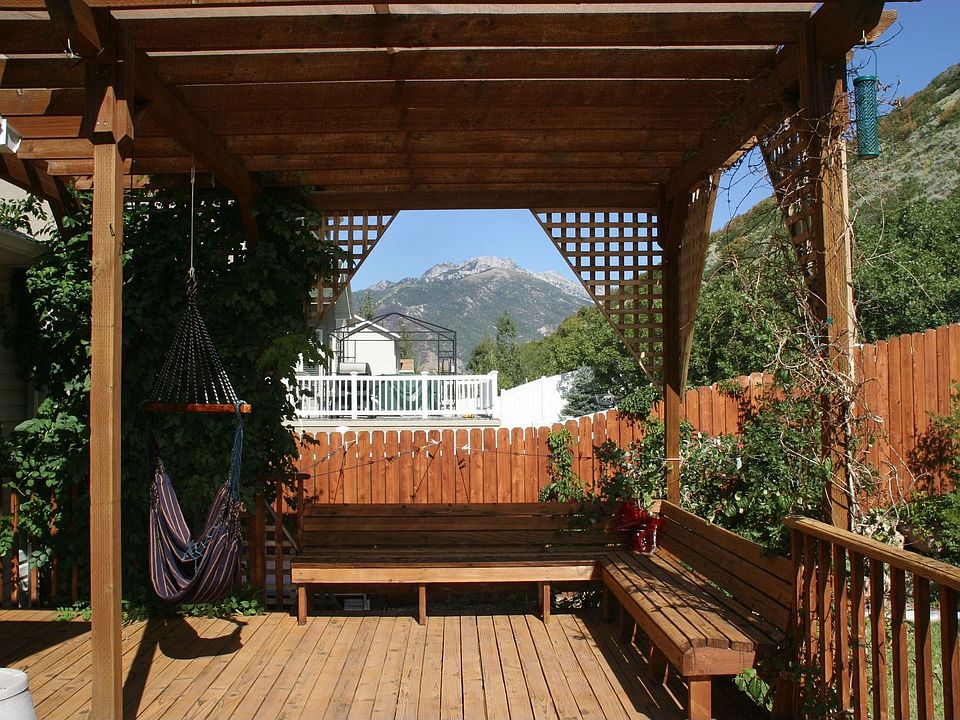 Lone Peak and Pergola