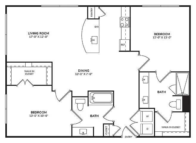 Floor plan B2