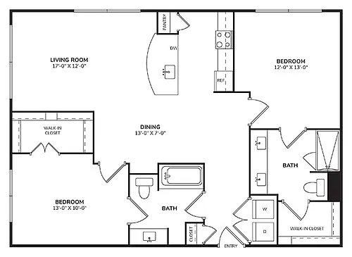 Floor plan B2