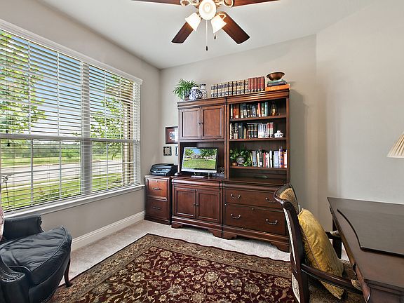 Study with French doors
