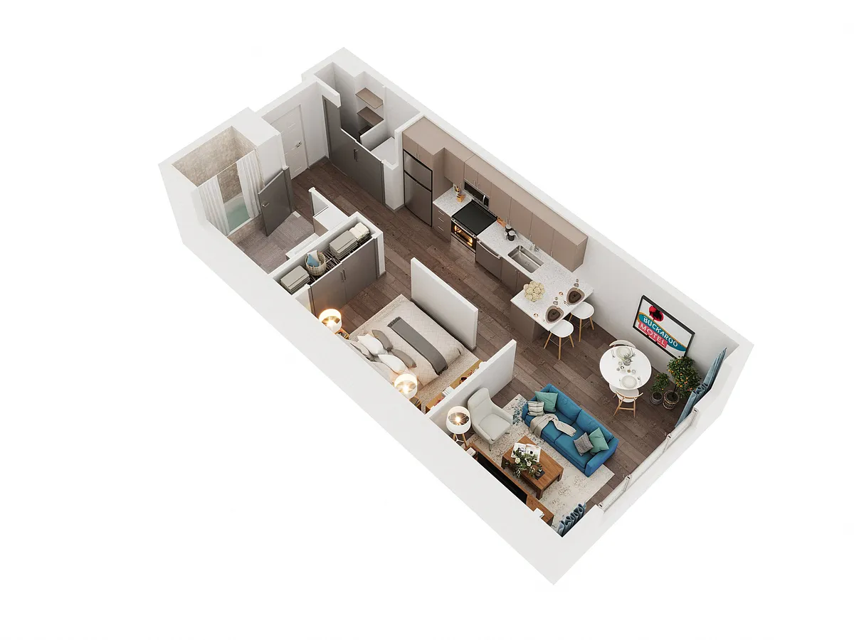 Floor plan Open 1